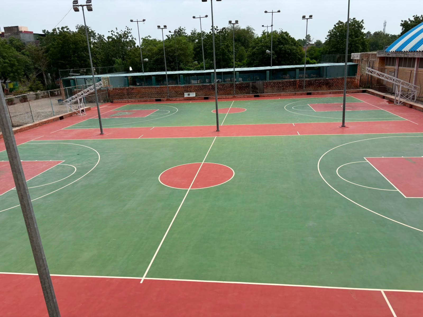 Basketball court